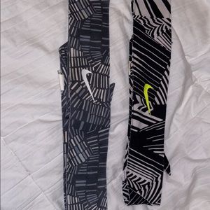 2 Nike tie headbands